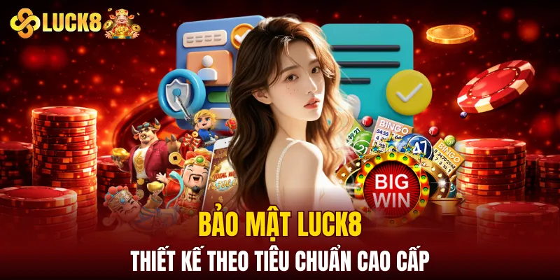 LUCK8 | Trang Chủ Luck8 Tháng 8 | Nhập STK +188K 6 Bảo mật LUCK8 thiết kế theo tiêu chuẩn cao cấp